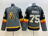 Women Vegas Golden Knights #75 Reaves Gray Adidas Jersey,baseball caps,new era cap wholesale,wholesale hats